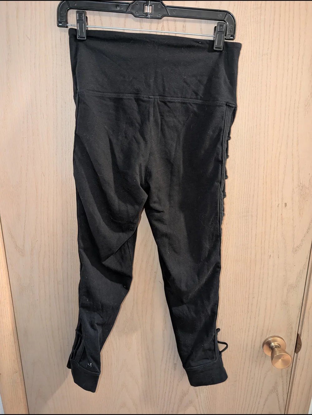PINK Victoria's Secret Black Logo Leggings with NWT Socks